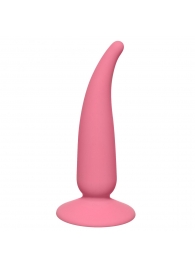 Розовая анальная пробка P-spot Teazer Pink - 12,2 см. - Lola Games - в Омске купить с доставкой