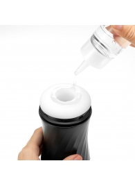 Мастурбатор с регулируемой плотностью обхвата Custom Strength CUP Twist Ripple - Tenga - в Омске купить с доставкой
