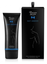 Возбуждающий крем для мужчин Nuit Ardente Creme Performante Plaisirs Secrets - 60 мл. - Plaisir Secret - купить с доставкой в Омске