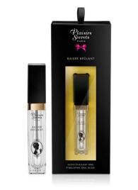 Стимулирующий блеск для губ Baiser Brulant Gloss Plaisirs Secrets - 7 мл. - Plaisir Secret - купить с доставкой в Омске