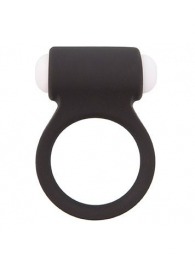 Чёрное эрекционное виброкольцо LIT-UP SILICONE STIMU RING 3 BLACK - Dream Toys - в Омске купить с доставкой