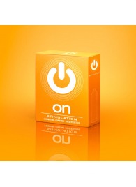 Презервативы ON) Stimulation с точками - 3 шт. - ON) - купить с доставкой в Омске