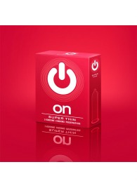 Супертонкие презервативы ON) Super Thin - 3 шт. - ON) - купить с доставкой в Омске