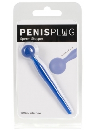 Синий уретральный стимулятор Penis Plug - 9,6 см. - Orion - купить с доставкой в Омске