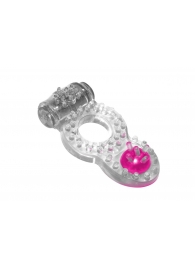 Прозрачное эрекционное кольцо Rings Ringer - Lola Games - в Омске купить с доставкой