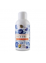Интимный гель на водной основе JUICY FRUIT с ароматом пина колада - 100 мл. - БиоМед - купить с доставкой в Омске