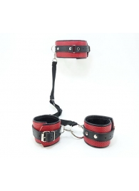 Кожаный БДСМ-набор - БДСМ Арсенал - купить с доставкой в Омске