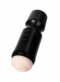 Мастурбатор-ротик A-Toys в черной колбе - A-toys - в Омске купить с доставкой