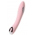 Розовый силиконовый вибратор с электростимуляцией TESLA G-POINT - 21 см. - ToyFa - купить с доставкой в Омске