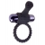 Черное эрекционное виброкольцо Vibrating Silicone Super Ring - Pipedream - в Омске купить с доставкой