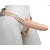 Телесный фаллопротез MEN STYLE с анальным стимулятором - 17,5 см. - LOVETOY (А-Полимер) - купить с доставкой в Омске