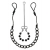 Интимные украшения с бусинами NIPPLE   CLIT JEWELRY - Pipedream - купить с доставкой в Омске