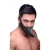 Черный кляп-страпон Masters Mini Face Fuck Strap-On - 14 см. - XR Brands - купить с доставкой в Омске