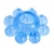 Голубая гелевая насадка-цветок - Toyfa Basic - в Омске купить с доставкой