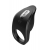 Черное эрекционное виброкольцо Vibro Lust Ring - MALESATION - в Омске купить с доставкой