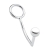 Кольцо на пенис с анальным стимулятором Stainless Steel Anal Hook   Cock Ring - BlueLine - в Омске купить с доставкой