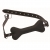 Черный кляп в форме косточки Hound Adjustable Dog Bone Gag - XR Brands - купить с доставкой в Омске