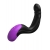 Черно-фиолетовый вибромассажёр простаты Hyper-Pulse P-Spot Massager - Pipedream - в Омске купить с доставкой