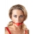 Силиконовый кляп-шар на чёрных ремешках Red Gag silicone - Orion - купить с доставкой в Омске