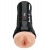 Телесный мастурбатор-вагина в черной колбе Super Luscious Lips XXL - Pipedream - в Омске купить с доставкой