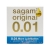 Увлажнённый презерватив Sagami Original 0.01 Extra Lub - 1 шт. - Sagami - купить с доставкой в Омске