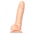 Телесный фаллоимитатор Sliding Skin Realistic Dildo XXL с подвижной кожей - 20 см. - Strap-on-me