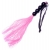 Розовая силиконовая плеть - 35,5 см. - Boys of Toys - купить с доставкой в Омске