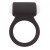 Чёрное эрекционное виброкольцо LIT-UP SILICONE STIMU RING 3 BLACK - Dream Toys - в Омске купить с доставкой