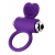 Фиолетовое виброкольцо с ресничками JOS PERY - JOS - в Омске купить с доставкой