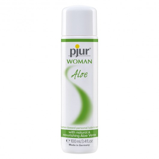 Лубрикант на водной основе pjur WOMAN Aloe - 100 мл. - Pjur - купить с доставкой в Омске