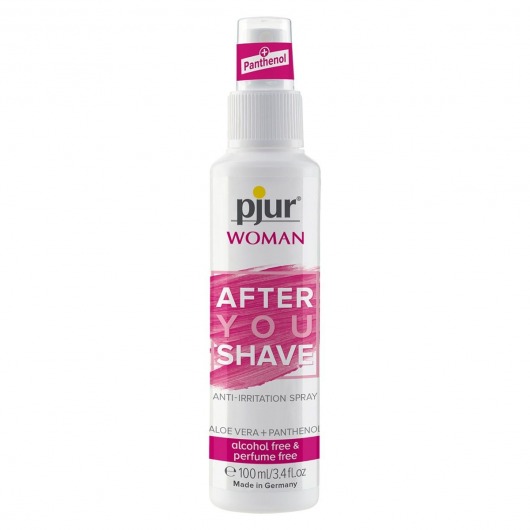 Спрей после бритья pjur WOMAN After You Shave Spray - 100 мл. - Pjur - купить с доставкой в Омске