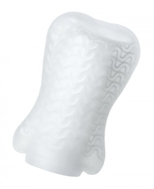 Белый мастурбатор A-Toys Pocket Wavy - A-toys - в Омске купить с доставкой