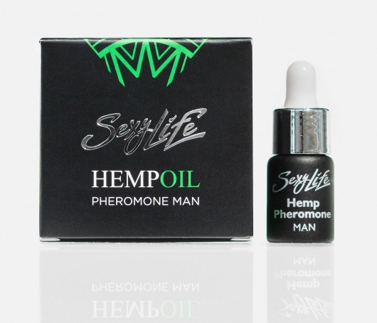 Мужские духи с феромонами Sexy Life HEMPOIL man - 5 мл. -  - Магазин феромонов в Омске
