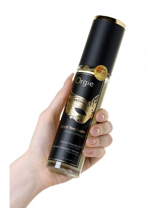 Минеральное массажное масло Orgie Sexy Therapy Afrodisiac - 200 мл. - ORGIE - купить с доставкой в Омске