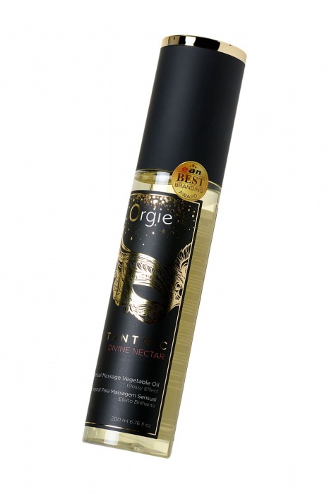 Растительное массажное масло Orgie Tantric Divine Nectar - 200 мл. - ORGIE - купить с доставкой в Омске