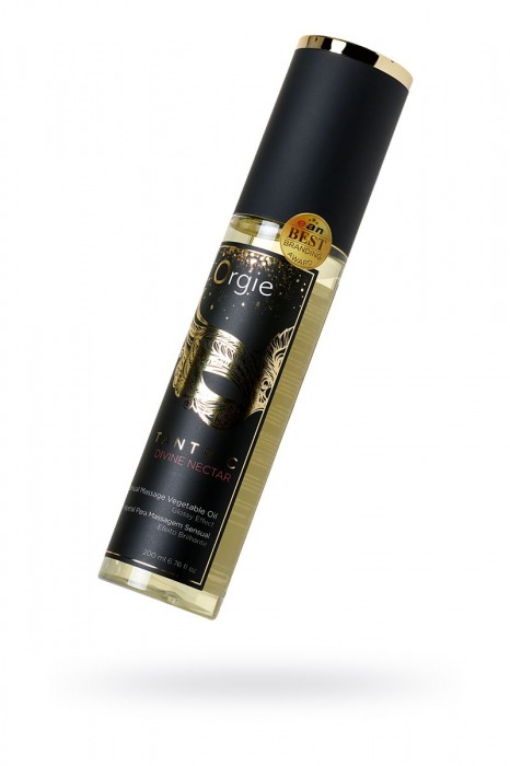 Растительное массажное масло Orgie Tantric Divine Nectar - 200 мл. - ORGIE - купить с доставкой в Омске