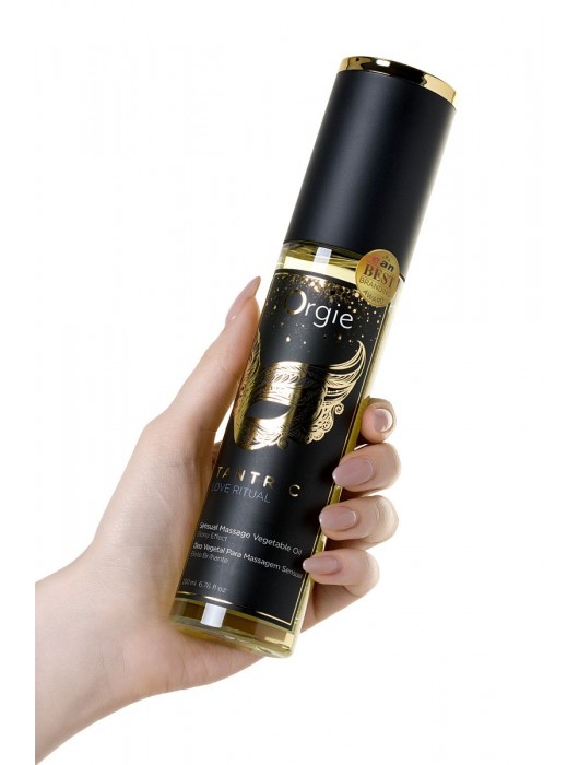 Растительное массажное масло Orgie Tantric Love Ritual - 200 мл. - ORGIE - купить с доставкой в Омске
