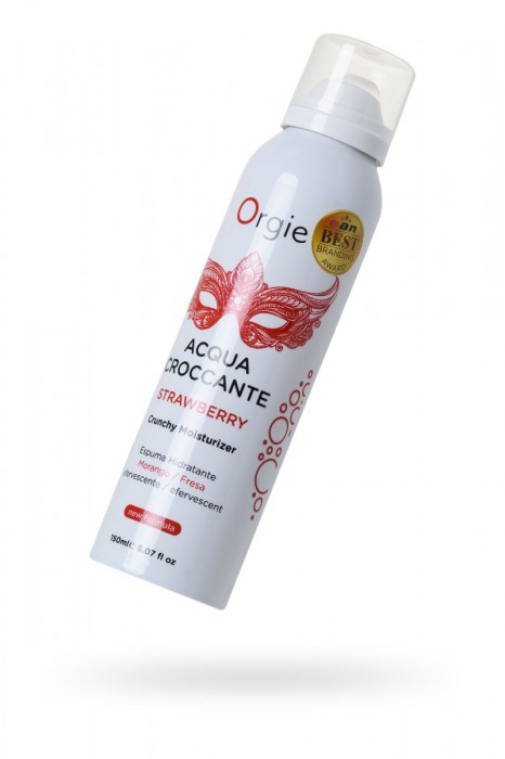 Шипучая увлажняющая пена для чувственного массажа Orgie Acqua Croccante - 150 мл. - ORGIE - купить с доставкой в Омске