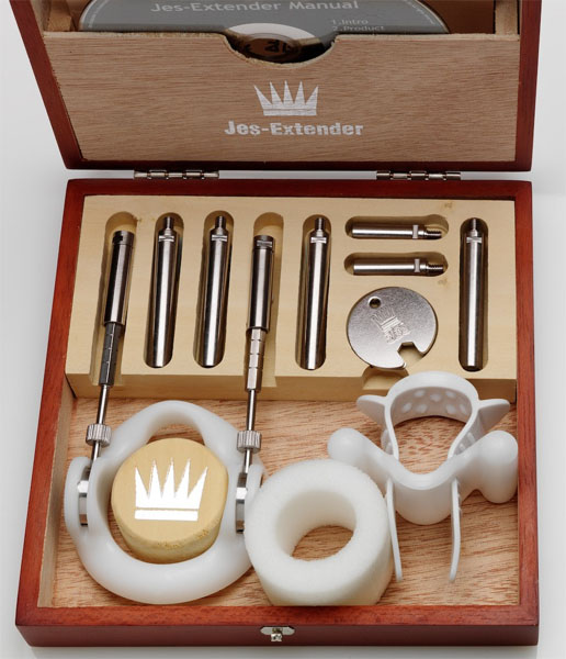 Устройство для увеличения пениса Jes-Extender Original - Jes Extender - в Омске купить с доставкой