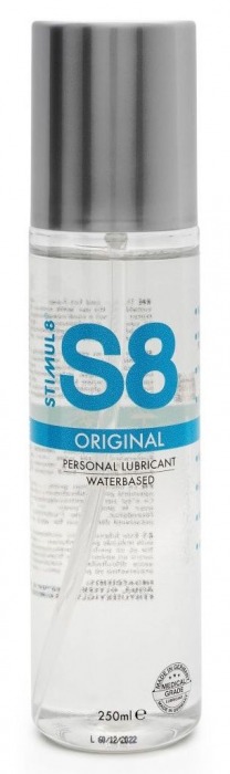 Универсальный лубрикант на водной основе S8 Original Lubricant - 250 мл. - Stimul8 - купить с доставкой в Омске