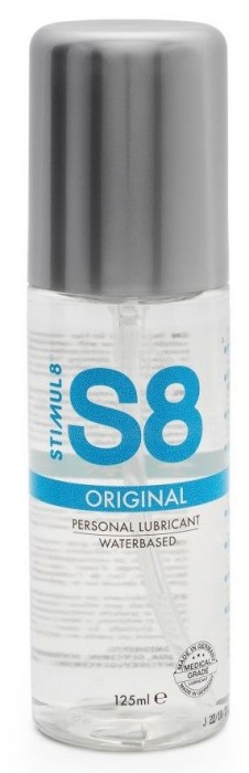 Универсальный лубрикант на водной основе S8 Original Lubricant - 125 мл. - Stimul8 - купить с доставкой в Омске