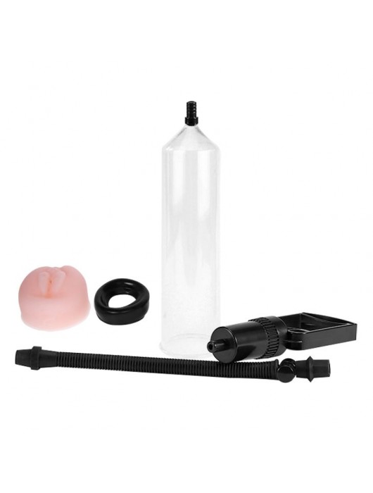 Поршневая мужская помпа с насадкой - Baile - в Омске купить с доставкой