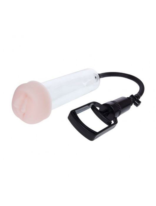 Поршневая мужская помпа с насадкой - Baile - в Омске купить с доставкой