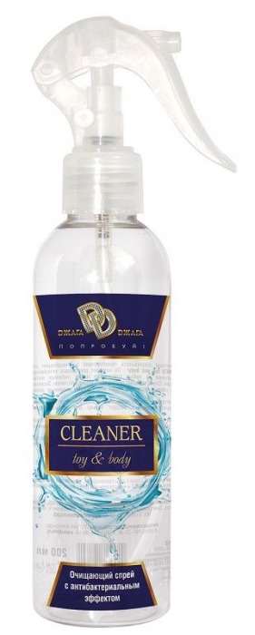 Очищающий спрей CLEANER toy and body - 200 мл. - БиоМед - купить с доставкой в Омске