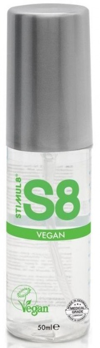 Веганский лубрикант на водной основе S8 Vegan Lube - 50 мл. - Stimul8 - купить с доставкой в Омске