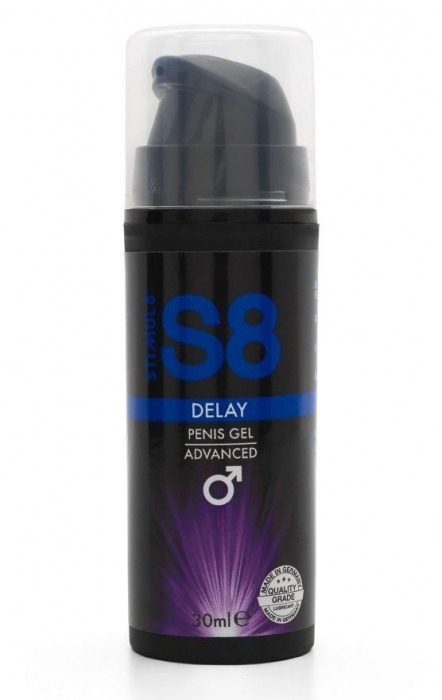 Пролонгирующий гель для мужчин S8 Delay Gel - 30 мл. - Stimul8 - купить с доставкой в Омске
