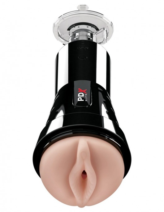 Телесный вибромастурбатор-вагина Cock Compressor Vibrating Stroker - Pipedream - в Омске купить с доставкой