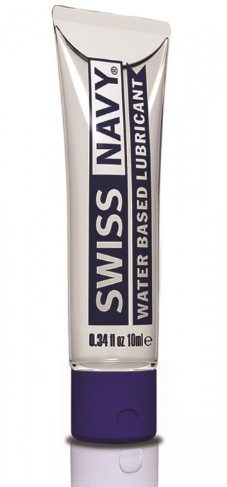 Лубрикант Swiss Navy Water Based Lube на водной основе - 10 мл. - Swiss navy - купить с доставкой в Омске