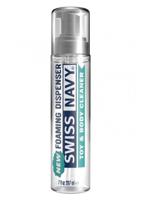 Очищающая пенка для игрушек и тела Swiss Navy Toy   Body Cleaner Foamer - 207 мл. - Swiss navy - купить с доставкой в Омске