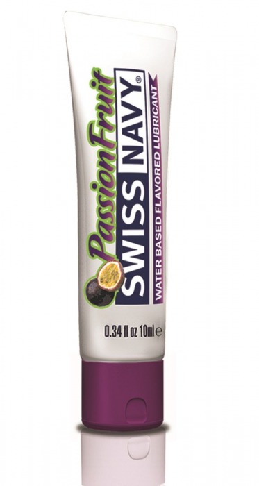 Лубрикант Swiss Navy Passion Fruit Lube с ароматом маракуйи - 10 мл. - Swiss navy - купить с доставкой в Омске